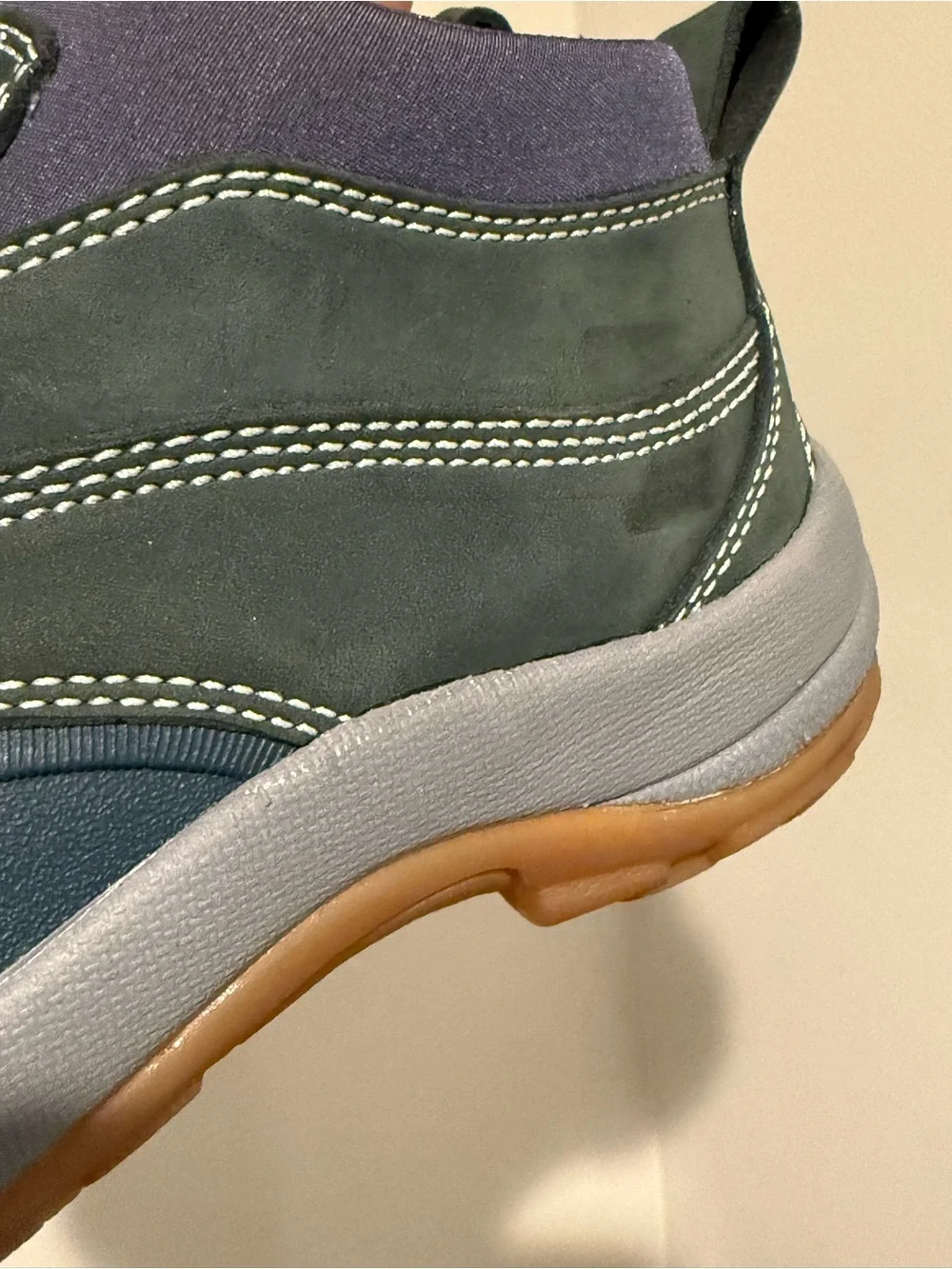 L.L. Bean Kids Boots Size 3 Navy Blue Storm Chaser Pull On Ankle Duck Boots